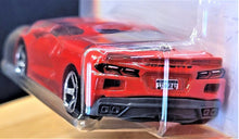 Load image into Gallery viewer, Matchbox 2021 2020 Corvette C8 Red MBX Showroom #40/100 New Long Card
