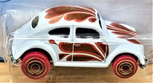 Load image into Gallery viewer, Hot Wheels 2021 Volkswagen Beetle White #96 Holiday Racers 4/5 New Long Card
