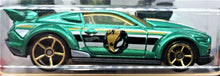 Load image into Gallery viewer, Hot Wheels 2020 Custom &#39;15 Ford Mustang Green Spider-Man Maximum Venom 4/5 New
