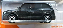 Load image into Gallery viewer, Matchbox 2020 LEVC TX Taxi Black #6 MBX City New Long Card
