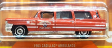 Load image into Gallery viewer, Matchbox 2021 1963 Cadillac Ambulance Red Cadillac Series 4/12 New Long Card
