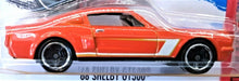 Load image into Gallery viewer, Hot Wheels 2016 &#39;68 Shelby GT500 Orange #105 THEN and NOW Series 5/10 New 
