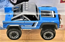 Load image into Gallery viewer, Hot Wheels 2021 Custom Ford Bronco Blue #163 Then &amp; Now 6/10 New Long Card
