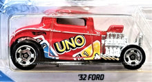 Load image into Gallery viewer, Hot Wheels 2021 &#39;32 Ford Red #27 Mattel Games 1/5 New Long Card
