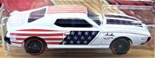 Load image into Gallery viewer, Hot Wheels 2020 AMC Javelin AMX White Stars &amp; Stripes 1/10 New Long Card
