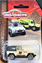 Load image into Gallery viewer, Majorette 2019 Jeep Wrangler Rubicon Cream #224 Explorer Series New
