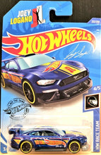 Load image into Gallery viewer, Hot Wheels 2020 Custom &#39;18 Ford Mustang GT Blue #222 HW Race Team 4/5 New
