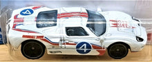 Load image into Gallery viewer, Hot Wheels 2021 Ford GT-40 White #78 Then &amp; Now 1/10 New Long Card
