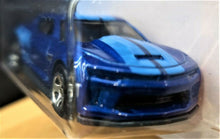 Load image into Gallery viewer, Hot Wheels 2019 &#39;18 Copo Camaro SS Blue #71 Muscle Mania 5/10 New Long Card
