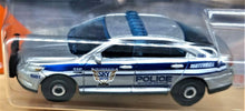 Load image into Gallery viewer, Matchbox 2020 Ford Police Interceptor Silver #28 MBX City New
