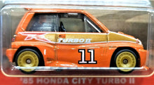 Load image into Gallery viewer, Hot Wheels 2020 &#39;85 Honda City Turbo II Orange Japan Historics 3 2/5 Car Culture
