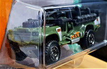 Load image into Gallery viewer, Matchbox 2017 Sahara Survivor Dark Green #122 MBX Explorers New Long Card
