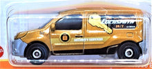 Load image into Gallery viewer, Matchbox 2021 Renault Kangoo Express Gold MBX Metro #30/100 New Long Card
