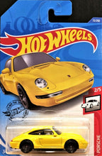 Load image into Gallery viewer, Hot Wheels 2020 &#39;96 Porsche Carrera Yellow #72 Porsche 2/5 New Long Card
