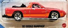 Load image into Gallery viewer, Hot Wheels 2021 &#39;82 Dodge Rampage Red #175 HW Hot Trucks 1/10 New Long Card
