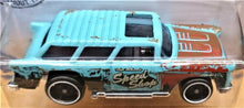 Load image into Gallery viewer, Hot Wheels 2019 Classic &#39;55 Nomad Turquoise #183 Rod Squad 5/10 New Long Card
