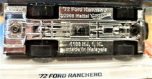 Load image into Gallery viewer, Hot Wheels 2019 &#39;72 Ford Ranchero Black #29 HW Hot Trucks 8/10 New Long Card
