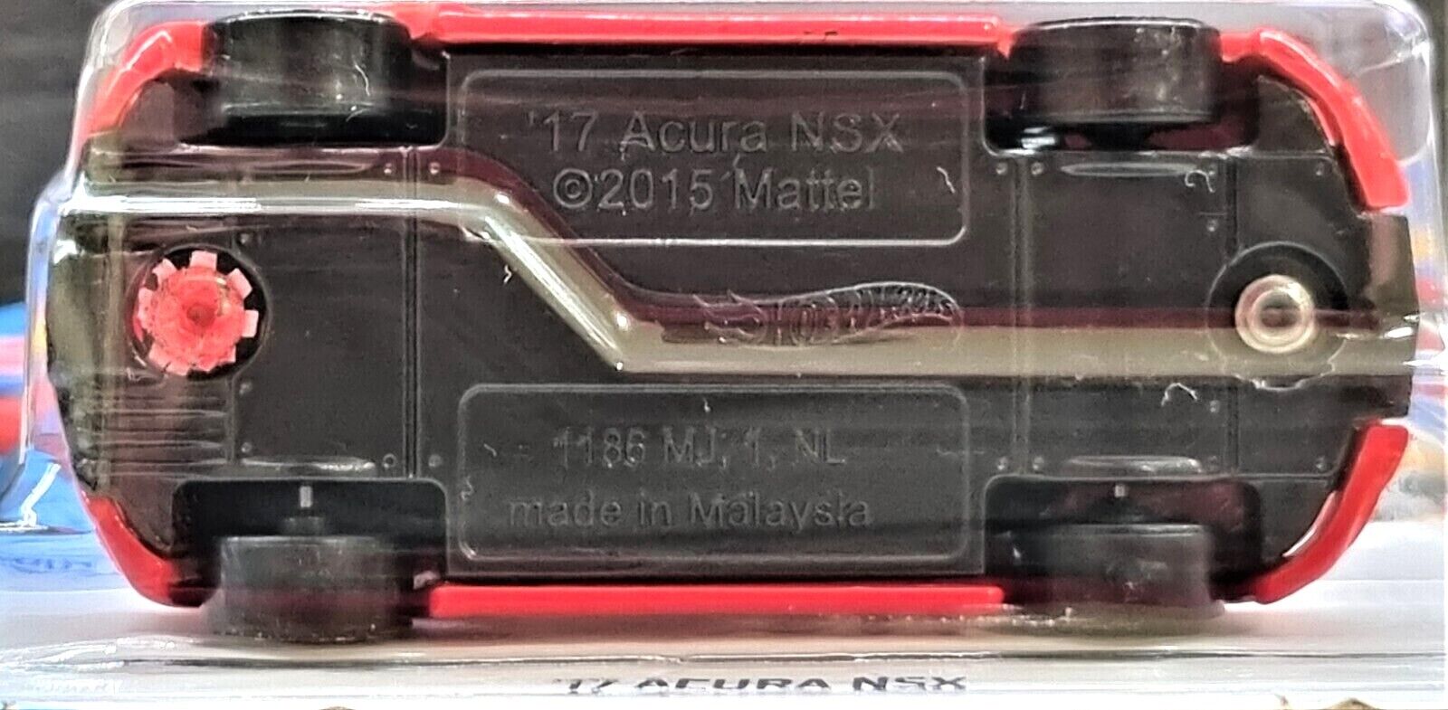 Hot Wheels 2021 '17 Acura NSX Red #148 HW Turbo 5/5 New Long Card