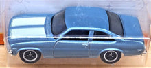 Load image into Gallery viewer, Matchbox 2021 1979 Chevy Nova Light Blue MBX Showroom #22/100 New Long Card
