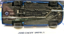 Load image into Gallery viewer, Hot wheels 2020 &#39;10 Chevy Impala Blue #209 HW Race Team 2/5 New Long Card
