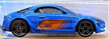 Load image into Gallery viewer, Hot Wheels 2020 Alpine A110 Blue #80 HW Race Day 3/10 New Long Card
