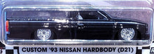Load image into Gallery viewer, Hot Wheels 2021 Custom &#39;93 Nissan Hardbody (D21) Black Hot Wheels Boulevard #38
