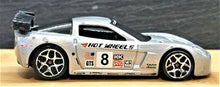 Load image into Gallery viewer, Hot Wheels 2006 Corvette C6R Pearl Silver #25 First Editions 25/38
