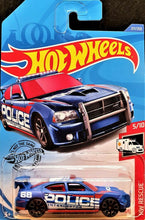 Load image into Gallery viewer, Hot Wheels 2020 Dodge Charger Drift Car Blue #217 HW Rescue 5/10 New Long Card
