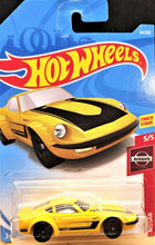 Load image into Gallery viewer, Hot Wheels 2019 Nissan Fairlady Z Yellow #54 Nissan 5/5 New Long Card
