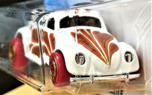 Load image into Gallery viewer, Hot Wheels 2021 Volkswagen Beetle White #96 Holiday Racers 4/5 New Long Card
