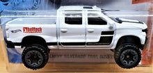 Load image into Gallery viewer, Hot Wheels 2020 &#39;19 Chevy Silverado Trail Boss LT White #151 HW Hot Trucks 5/10
