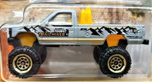 Load image into Gallery viewer, Matchbox 2020 Chevy K-1500 Light Grey #69 MBX Mountain New Long Card
