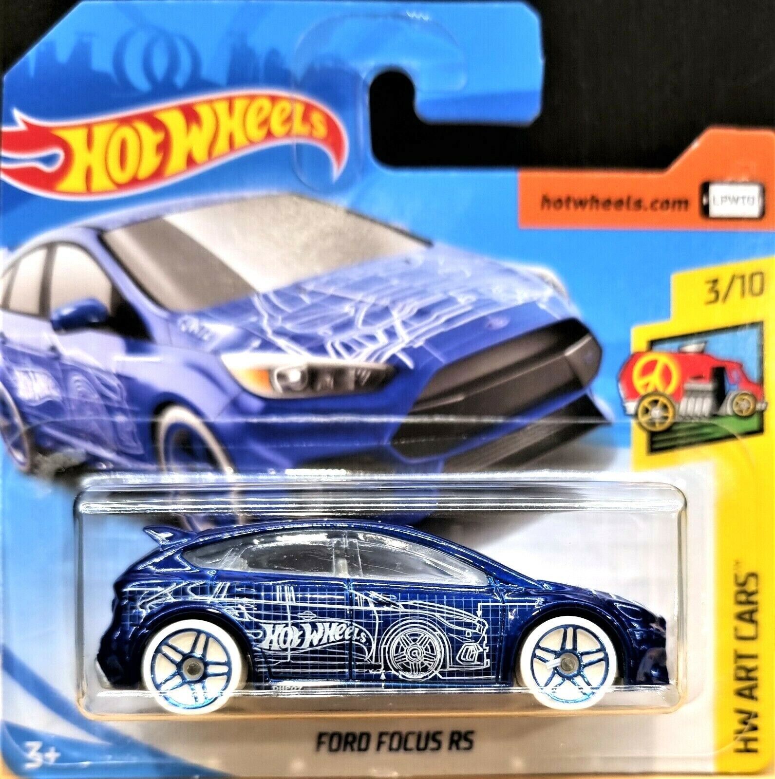 Hot wheels ford focus rs sale 2018