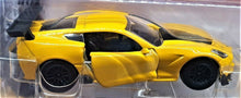 Load image into Gallery viewer, Majorette 2020 Chevrolet Corvette GMTM Yellow #9610 Premium Cars New Long Card
