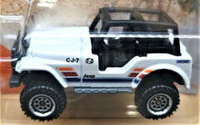 Load image into Gallery viewer, Matchbox 2020 Jeep 4x4 White #80 MBX Mountain New Long Card
