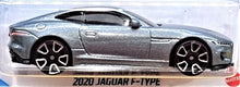 Load image into Gallery viewer, Hot Wheels 2021 2020 Jaguar F-Type Grey #25 Factory Fresh 1/10 New Long Card
