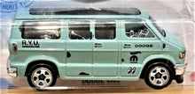 Load image into Gallery viewer, Hot Wheels 2021 Dodge Van Seafoam Green #50 HW Drift  2/5 New Long Card
