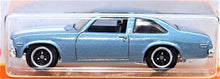 Load image into Gallery viewer, Matchbox 2021 1979 Chevy Nova Light Blue MBX Showroom #22/100 New Long Card
