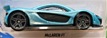 Load image into Gallery viewer, Hot Wheels 2020 McLaren P1 Turquoise #149 HW Exotics 9/10 New Long Card
