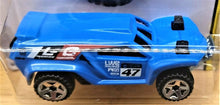 Load image into Gallery viewer, Hot Wheels 2014 Land Crusher Blue #115 HW Off-Road 5/5 New Long Card
